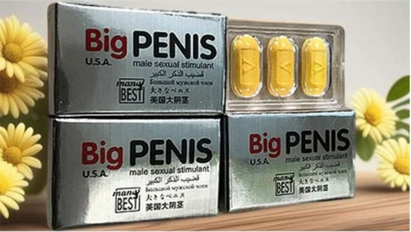 Viên uống thuốc cường dương nam Big Penis Hoa Kì